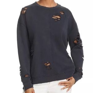 Joe’s Jeans distressed sweatshirt